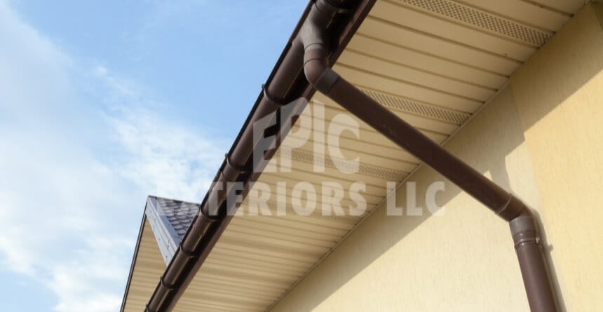 brown gutters