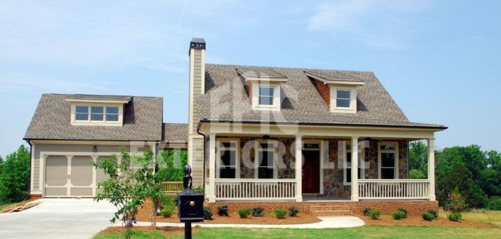 Stone Or Taupe Siding