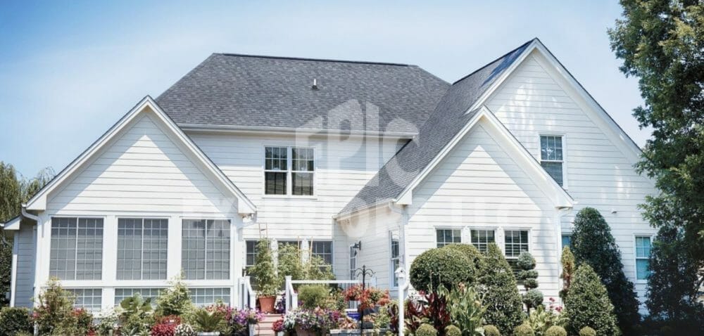white siding
